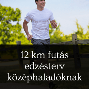 10 km futás edzésterv