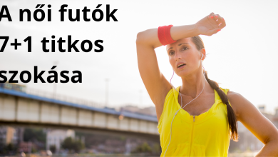 Női futók szokásai