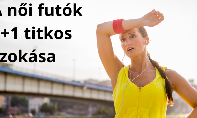 Női futók szokásai